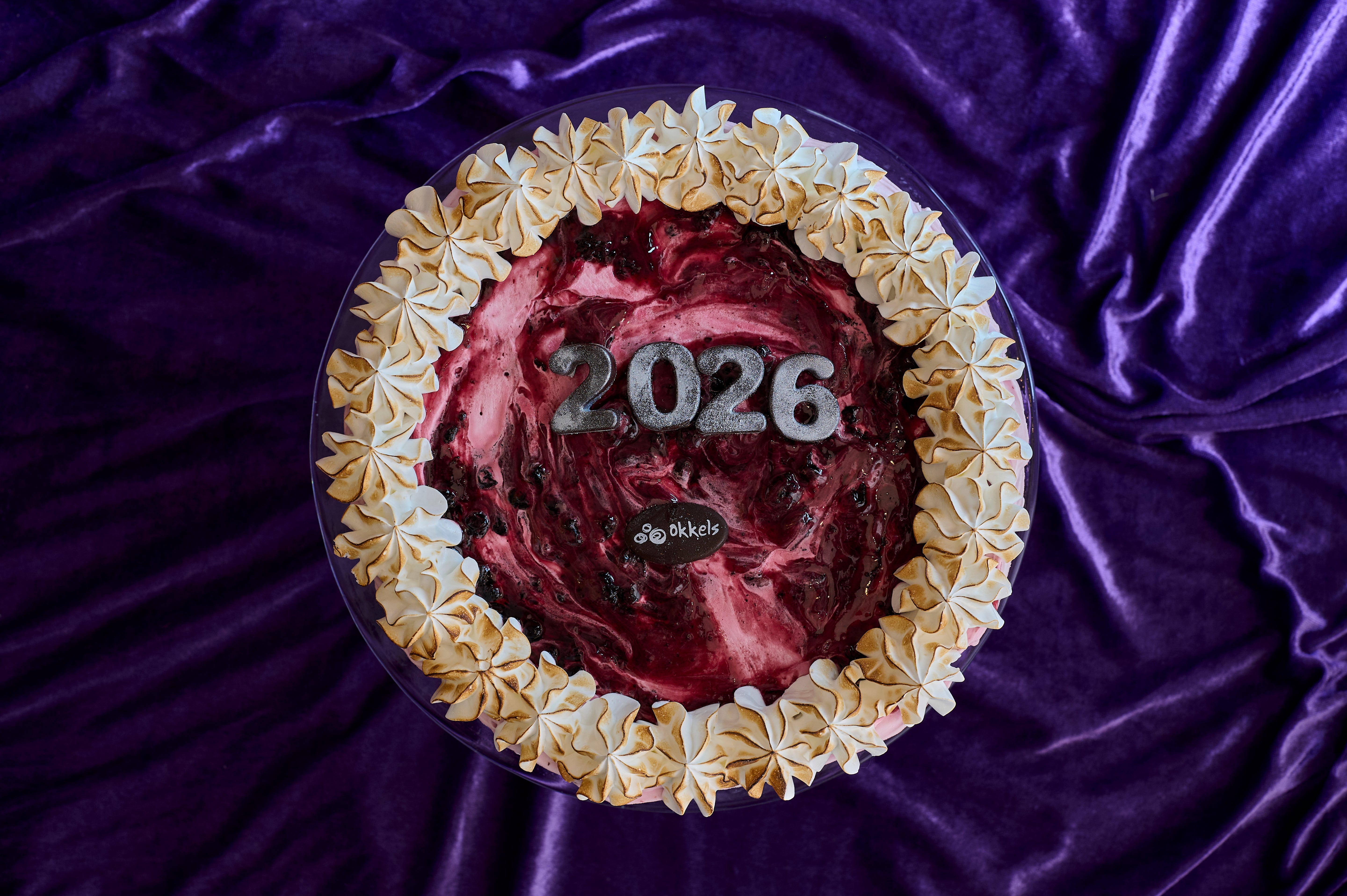 Nytårsislagkage 10 pers - bestil nu afhent fra 28. dec.