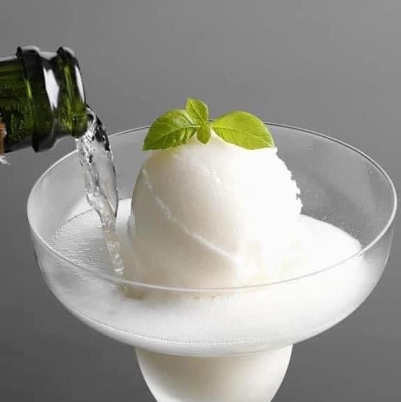 Champagne sorbet